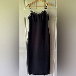 VTG Ann Taylor Black Classic Evening Dress/ Gown